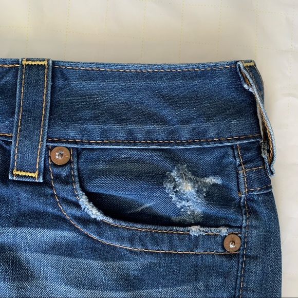 True Religion Sadie Denim Skirt Size 27 - Picture 5 of 9